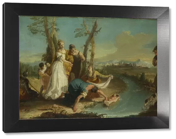 The Finding of Moses, after 1740. Artist: Zugno, Francesco (1709-1787)