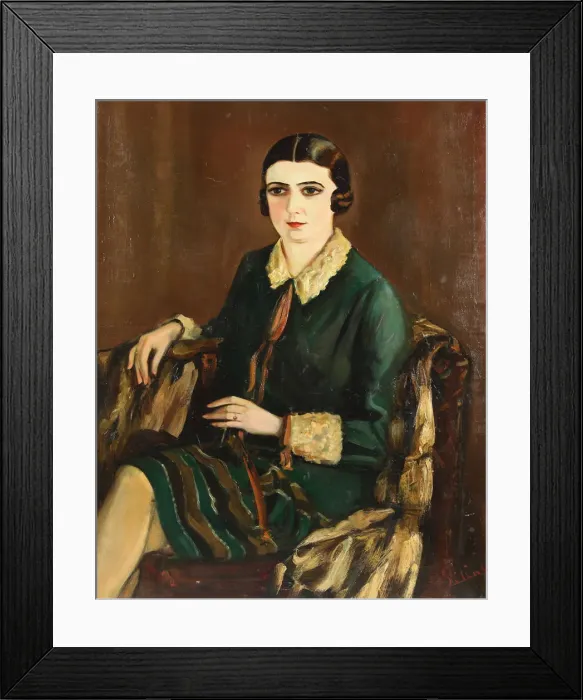 Framed Print : Portrait of Lilya Brik (1891-1978), 1921. Artist: Silins, Alexander (active Early 20th cen. ) Framed Print : Portrait of Lilya Brik (1891-1978), 1921. Artist: Silins, Alexander (active Early 20th cen. )