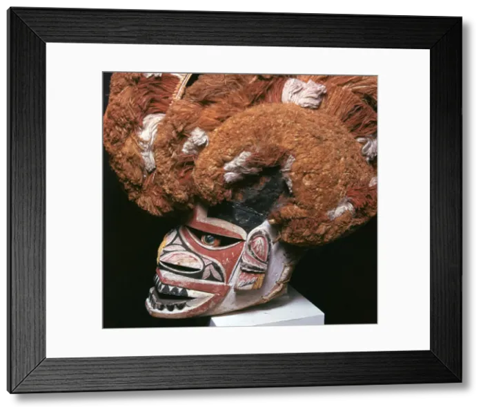 Framed Print : Melanesian mask from New Ireland Framed Print : Melanesian mask from New Ireland