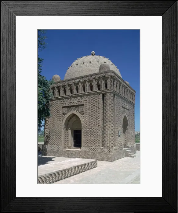 Framed Print : Mausoleum of Ismail Samani in Samarkand, 9th century Framed Print : Mausoleum of Ismail Samani in Samarkand, 9th century