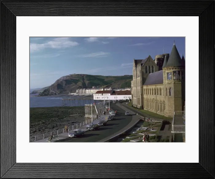 Framed Print : Aberystwyth seafront Framed Print : Aberystwyth seafront