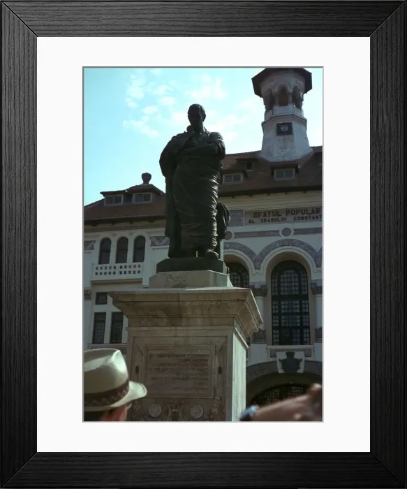 Framed Print : Statue of the Roman poet Ovid, 1st century Framed Print : Statue of the Roman poet Ovid, 1st century