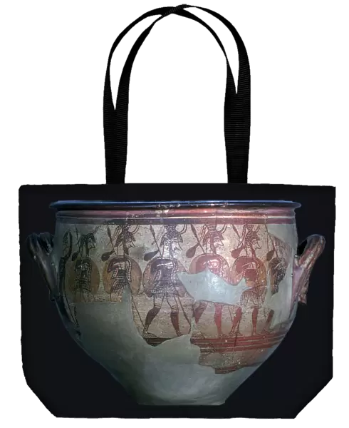 Mycenaean Warrior Vase, 12th century