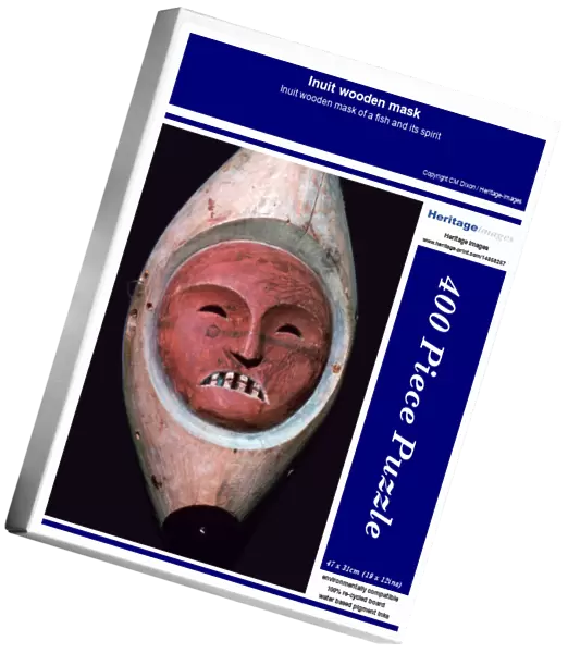 Inuit wooden mask