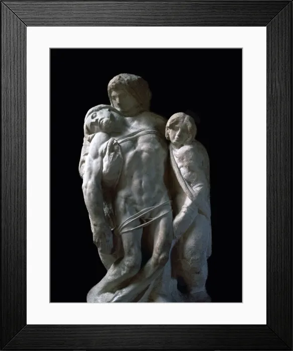 Framed Print : The Palestrina Pieta, 16th century Framed Print : The Palestrina Pieta, 16th century