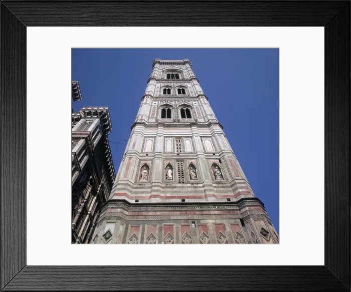 Framed Print : Giottos Tower in Florence Artist: Giotto Framed Print : Giottos Tower in Florence Artist: Giotto
