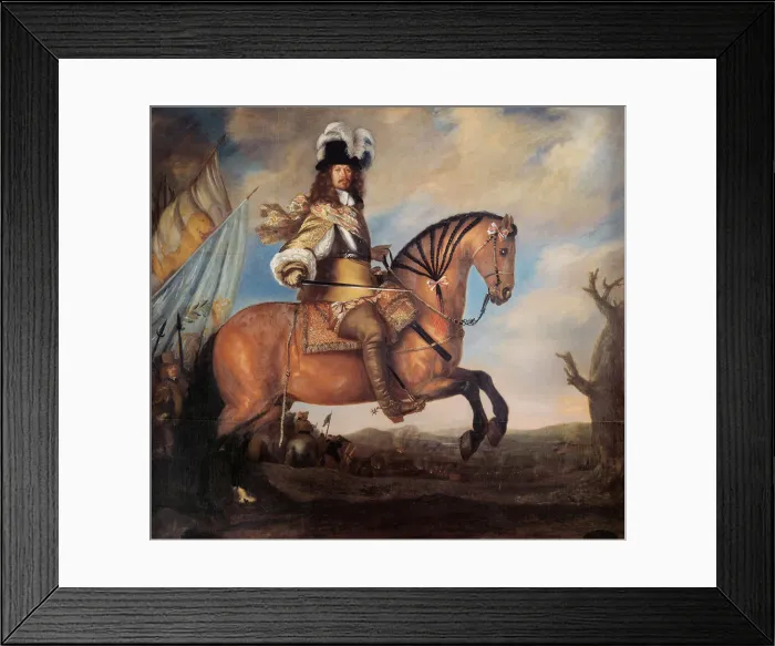 Framed Print : Portrait of Field Marshal Carl Gustaf Wrangel (1613-1676), 1652. Artist: Ehrenstrahl, David Klocker (1629-1698) Framed Print : Portrait of Field Marshal Carl Gustaf Wrangel (1613-1676), 1652. Artist: Ehrenstrahl, David Klocker (1629-1698)