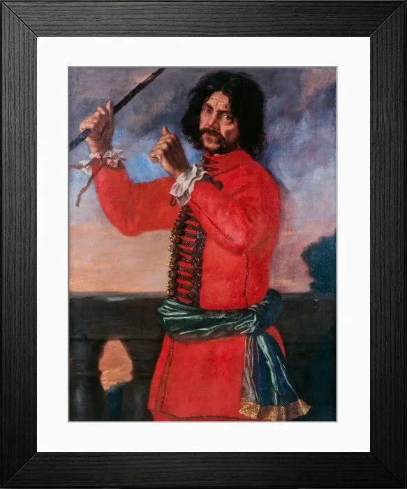 Framed Print : Hindrik Hasenberger, the court jester, 1651. Artist: Ehrenstrahl, David Klocker (1629-1698) Framed Print : Hindrik Hasenberger, the court jester, 1651. Artist: Ehrenstrahl, David Klocker (1629-1698)