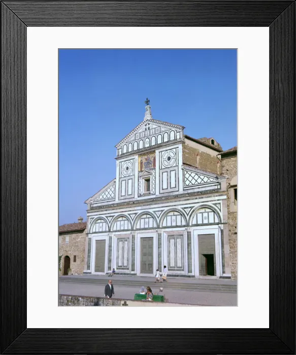 Framed Print : The church of San Miniato al Monte, 12th century Framed Print : The church of San Miniato al Monte, 12th century