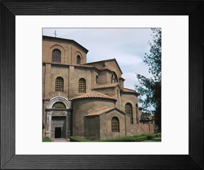 Framed Print : The Church of San Vitale in Ravenna, 6th century Framed Print : The Church of San Vitale in Ravenna, 6th century