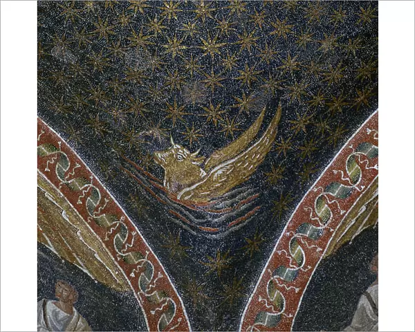 Vault mosaic from the Mausoleum of Galla Placida, 5th century