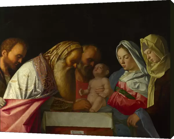 The Circumcision, c. 1500. Artist: Bellini, Giovanni, (Workshop)