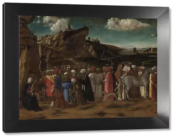 The Adoration of the Kings, c. 1480. Artist: Bellini, Giovanni, (Workshop)