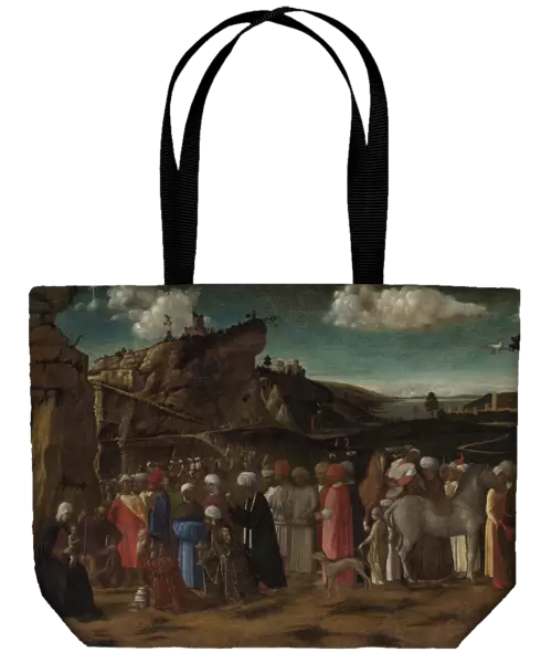 The Adoration of the Kings, c. 1480. Artist: Bellini, Giovanni, (Workshop)