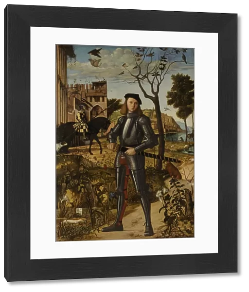 Young Knight in a Landscape, 1510. Artist: Carpaccio, Vittore (1460-1526)
