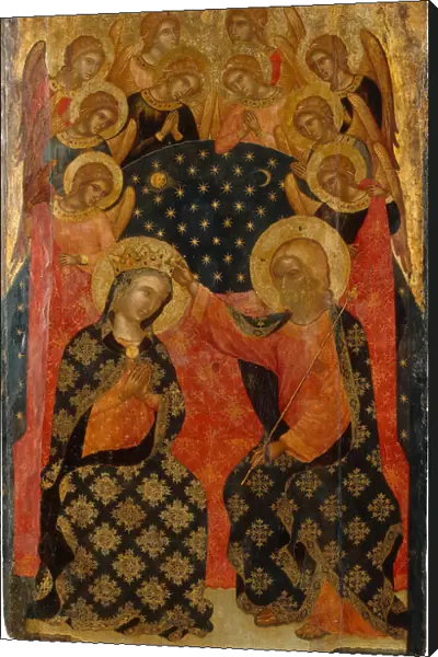 The Coronation of the Virgin, 1360s. Artist: Caterino Veneziano I (active 1362-1382)