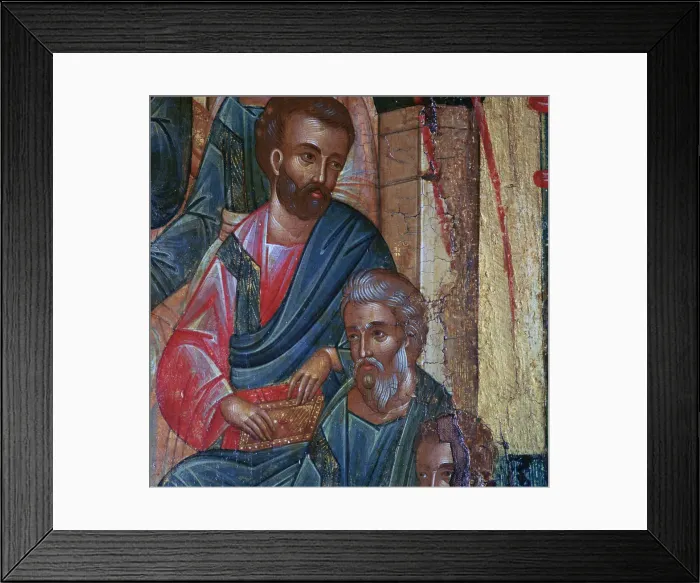 Framed Print : Detail from the Ikon of the Pentecost, 17th century Framed Print : Detail from the Ikon of the Pentecost, 17th century
