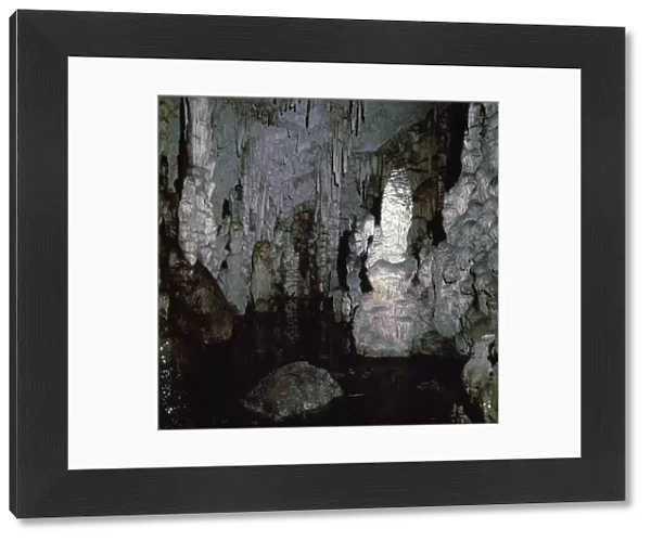 Inside the Diktaen cave