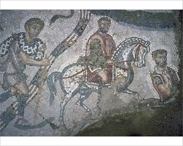 Roman mosaic from Bulla Regia, 2nd century BC