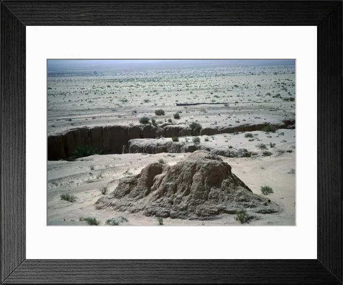 Framed Print : View of Tunisian Desert Framed Print : View of Tunisian Desert