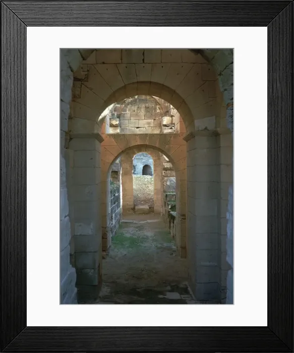 Framed Print : Arches of a Roman colosseum, 3rd century Framed Print : Arches of a Roman colosseum, 3rd century