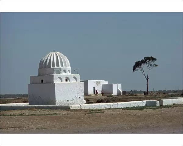Shrine and house in Kairouan