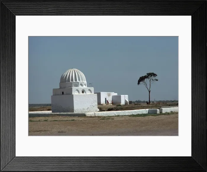 Framed Print : Shrine and house in Kairouan Framed Print : Shrine and house in Kairouan