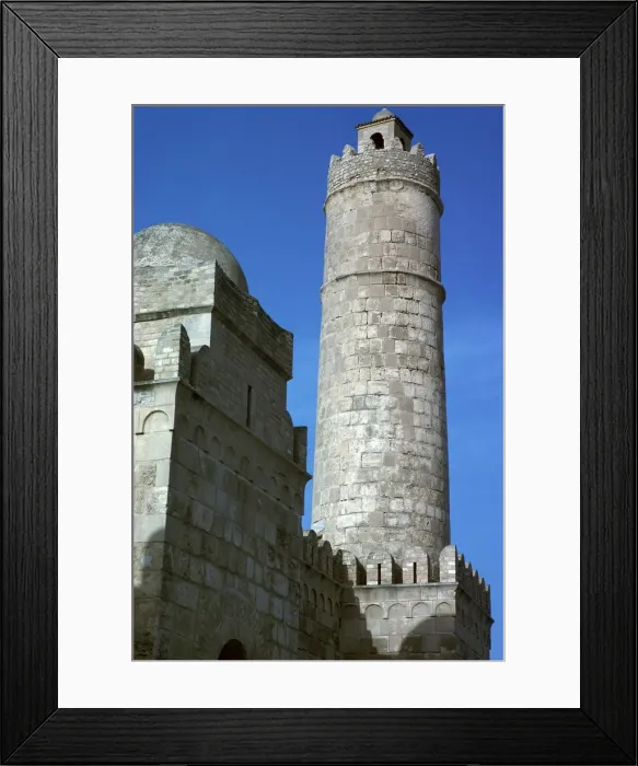 Framed Print : The Rabat in Sousse Framed Print : The Rabat in Sousse