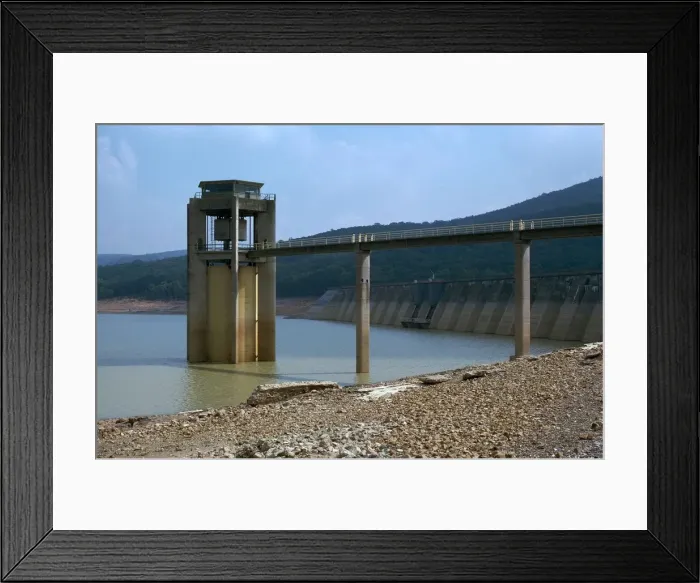 Framed Print : Reservoir near Ain Draham Framed Print : Reservoir near Ain Draham