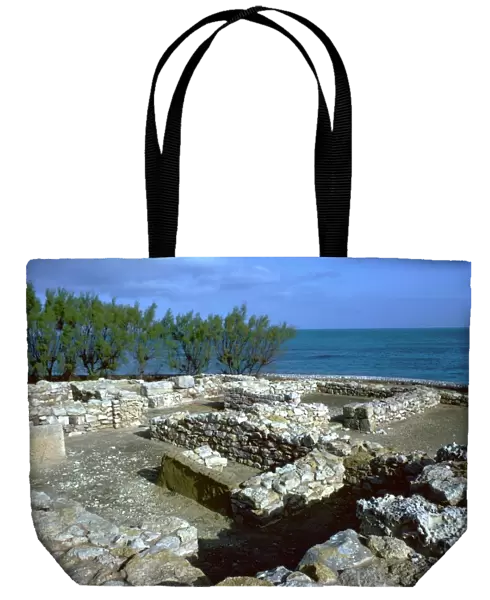 Walls of houses in the Punic town at Kerkovane, 5th century