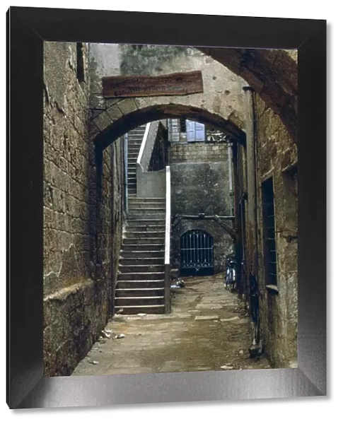 Alley and stairs in Acre