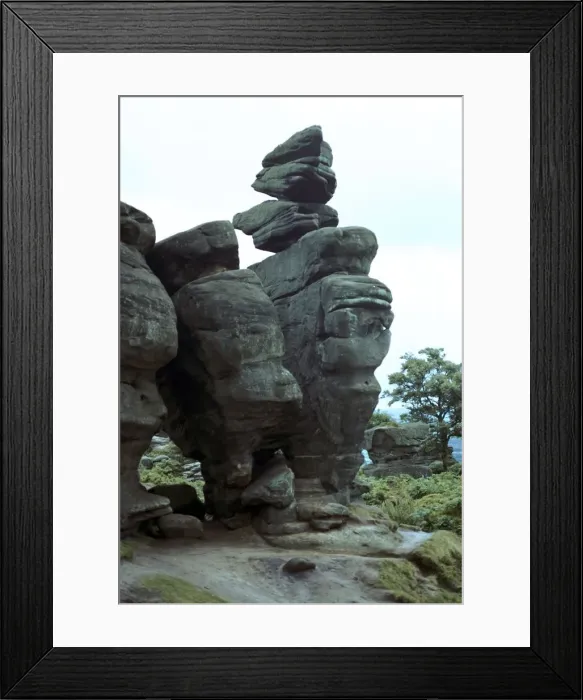 Framed Print : Brimham Rocks Framed Print : Brimham Rocks