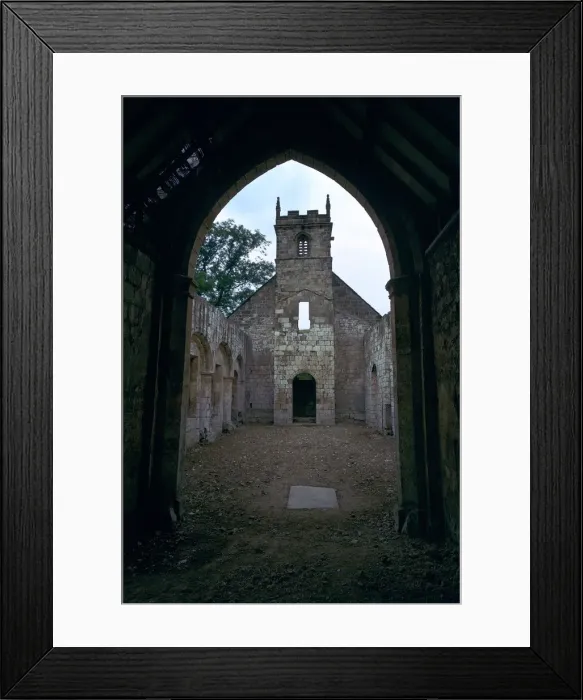 Framed Print : Wharram Percy Framed Print : Wharram Percy