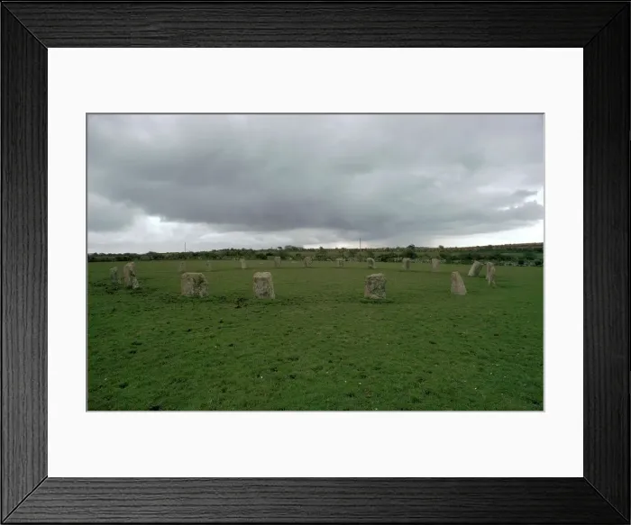 Framed Print : Merry Maidens stone circle Framed Print : Merry Maidens stone circle