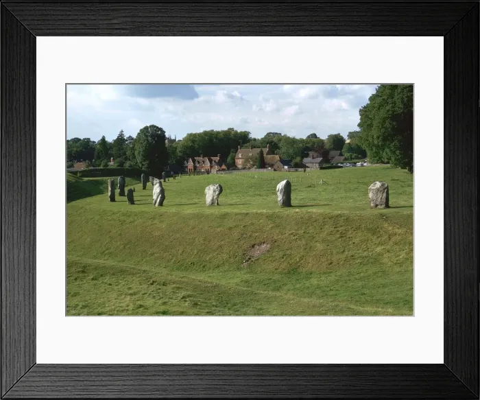 Framed Print : Avebury Standing Stones, 27th century BC Framed Print : Avebury Standing Stones, 27th century BC