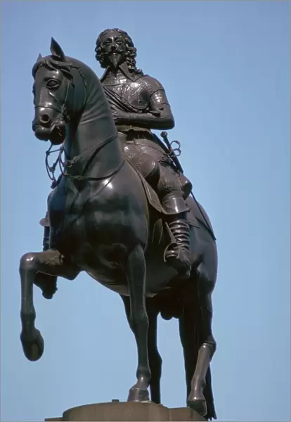 Equestrian Statue of Charles I, 17th century. Artist: Hubert le Sueur