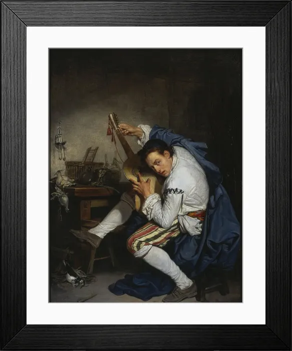Framed Print : Guitar player Framed Print : Guitar player