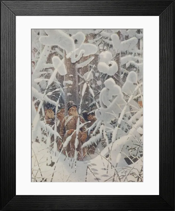 Framed Print : Wait! Let em come nearer Framed Print : Wait! Let em come nearer
