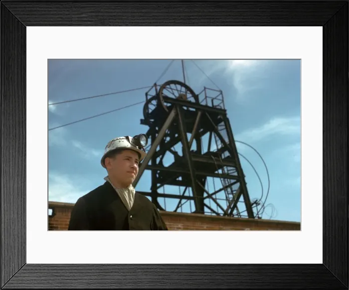 Framed Print : Coal miner at pit head Framed Print : Coal miner at pit head