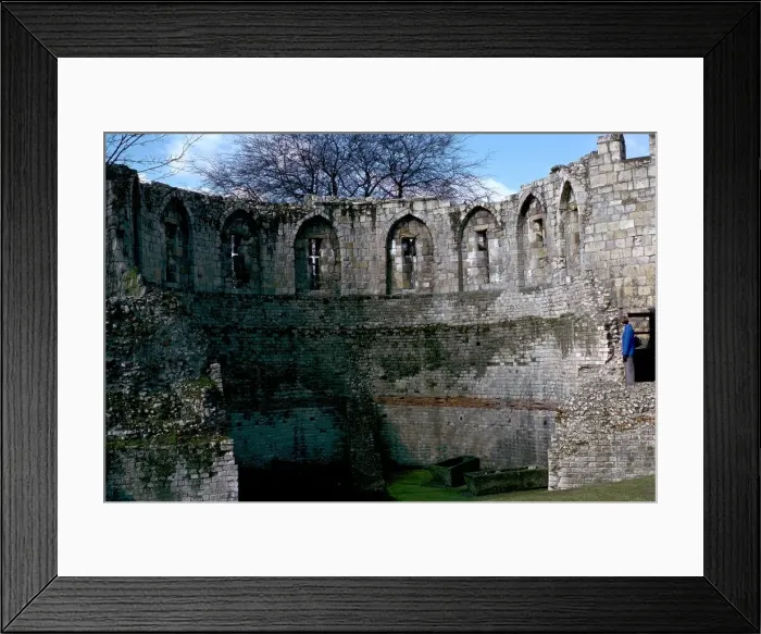 Framed Print : Roman multiangular tower, 3rd century Framed Print : Roman multiangular tower, 3rd century