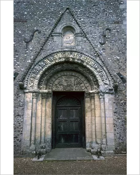 Door of St Marys Church, 17th century