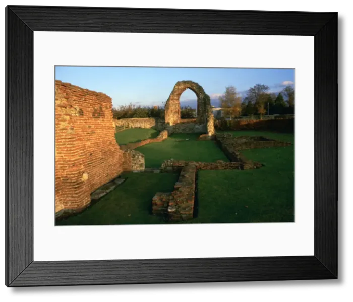 Framed Print : The Chapel of St Pancras, 6th century Framed Print : The Chapel of St Pancras, 6th century