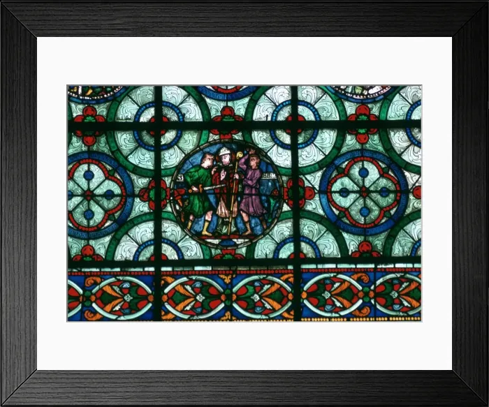 Framed Print : The murder of Thomas A Becket, 12th century Framed Print : The murder of Thomas A Becket, 12th century