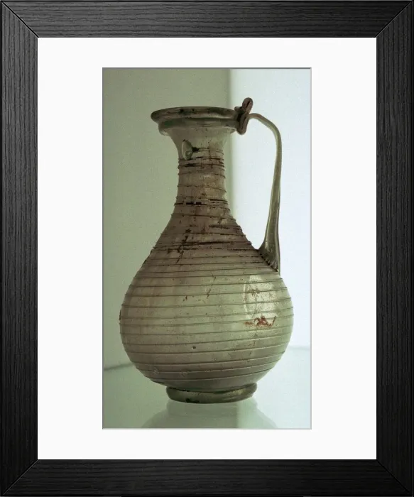 Framed Print : Roman Glass Bottle Framed Print : Roman Glass Bottle