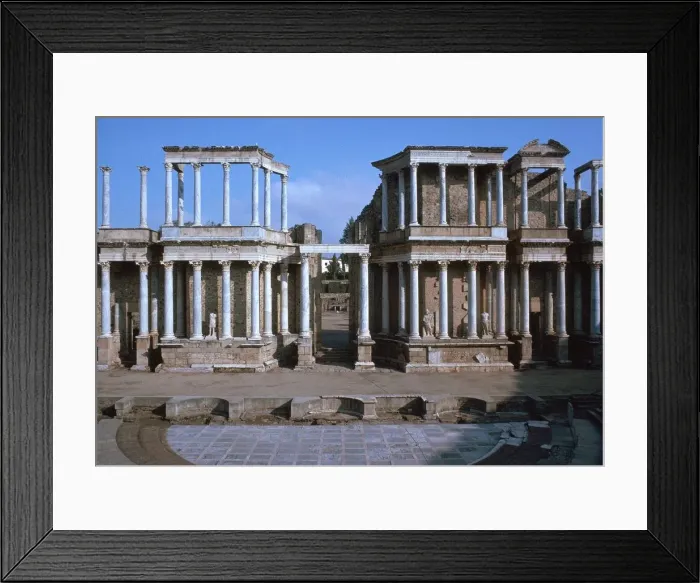 Framed Print : The Roman Theatre at Merida