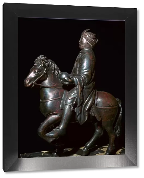 Equestrian statue of Charlemagne, 8th century