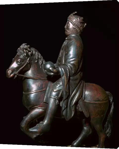 Equestrian statue of Charlemagne, 8th century