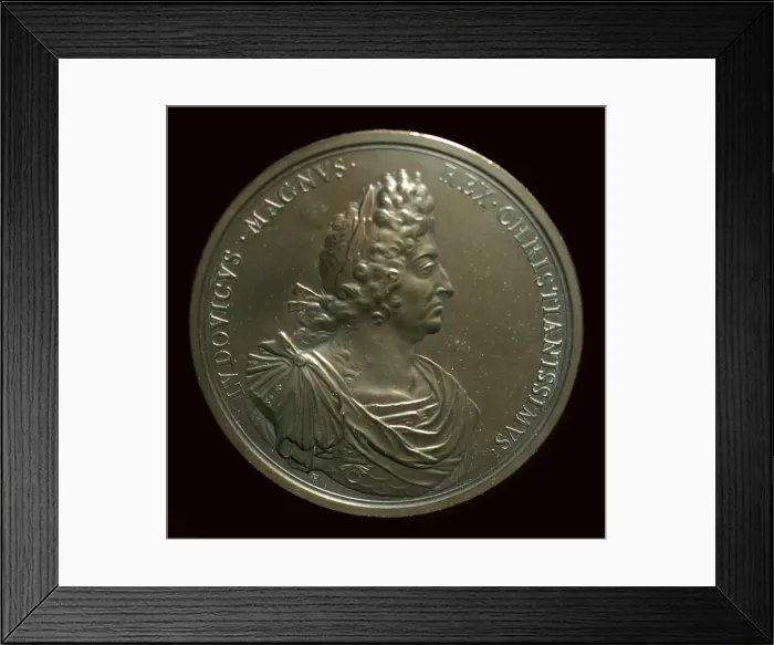 Framed Print : Portrait of Louis XIV, 17th century Framed Print : Portrait of Louis XIV, 17th century