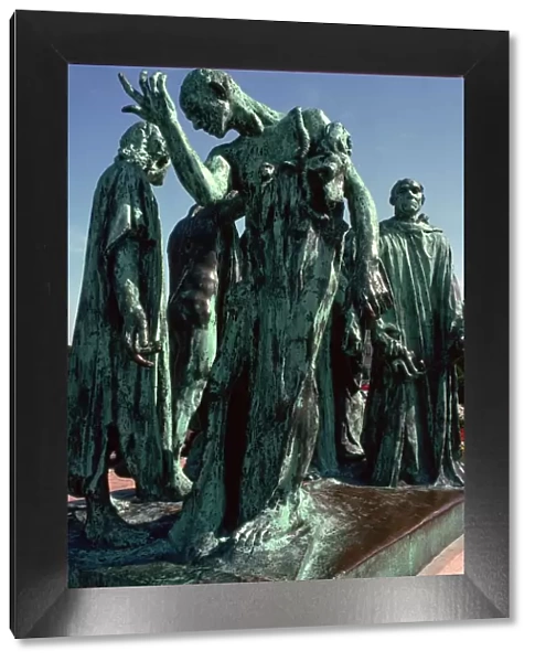Statue of the Burghers of Calais, 19th century. Artist: Auguste Rodin