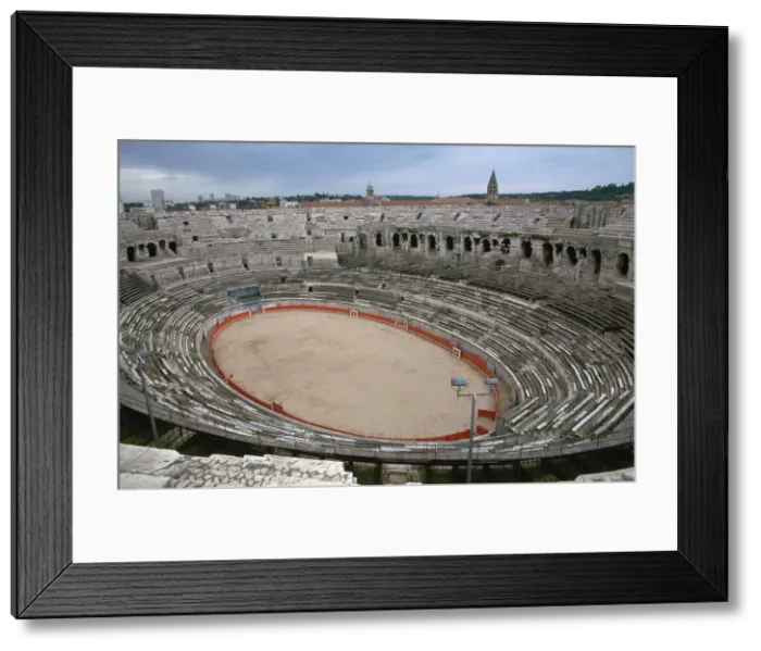 Framed Print : A Roman arena, 2nd century Framed Print : A Roman arena, 2nd century